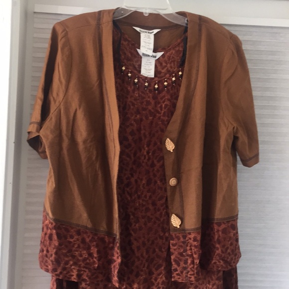 2 piece woman's dress - Picture 3 of 6